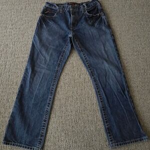 Ariat Men's Straight Jeans - Dark Blue